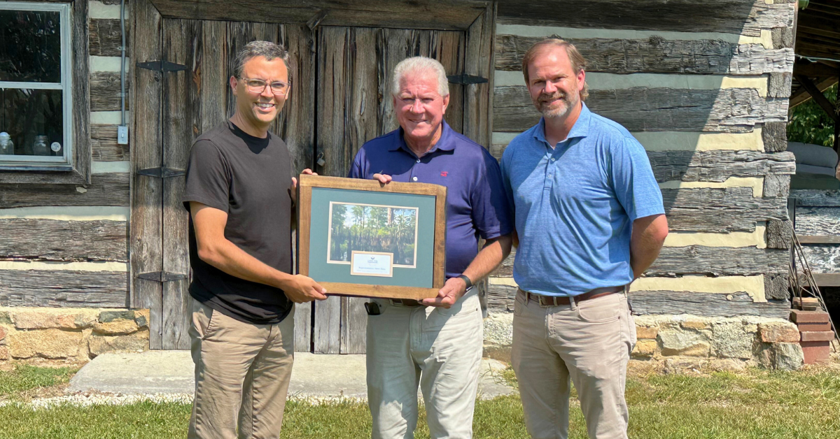 Representative Ross Receives Award as a Land and Water Champion