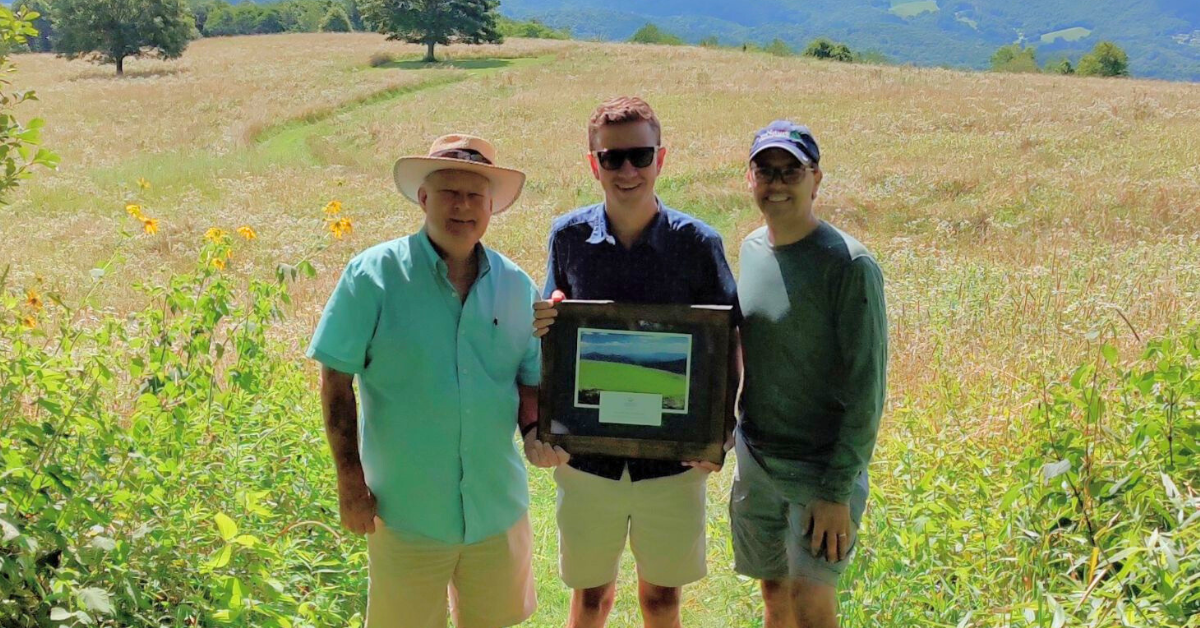 Senator Jackson Receives Award as a Land and Water Champion